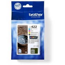 Brother LC422VAL Multipack Cartuchos de Tinta Originales Negro, Cian, Magenta, Amarillo (4 Unidades) Precio: 66.50000038. SKU: B1DV28TE3C