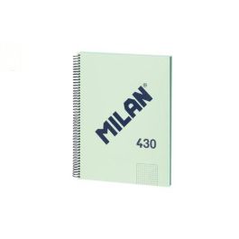 Milán Cuaderno A4 con espiral cuadriculado 5x5 mm verde, Colección 430 since 1918, 80 hojas, tapa dura Milán Cuaderno A4 con espiral cuadriculado 5x5 mm verde, Colección 430 since 1918, 80 hojas, tapa dura Precio: 4.68999993. SKU: B16MN6B56T