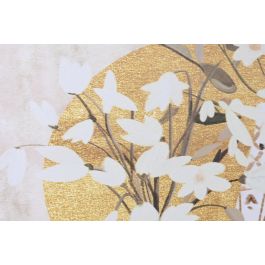 DKD Home Decor Cuadro Lienzo Marron Beige 1.8 x 50 x 40 cm (2 Unidades)