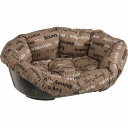 Ferplast FER1701701069138 Sofá Cama para Mascotas SOFÁ 6, Diseño Moderno, Cojín Estampado, Base Antideslizante Precio: 64.58999965. SKU: B1ANT73BRP