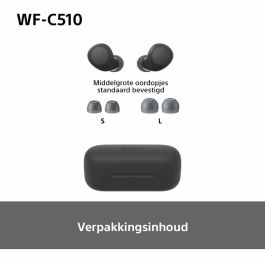 Sony WF-C510B.CE7 Auriculares Bluetooth con Estuche de Carga Autonomía 5h Negros