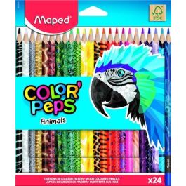 Maped Lápices De Colores Animals Color'Peps Surtidos Estuche 24 Ud Precio: 4.79000038. SKU: B15LVCW62C