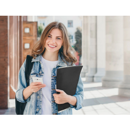 Liderpapel Carpeta Escaparate 37905 10 Fundas Polipropileno DIN A4 Negro Opaco