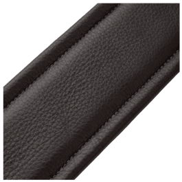 Levy's Correa Amped Leather Series 3" Marrón Oscuro