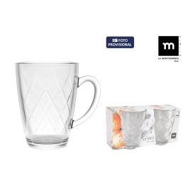 La Mediterranea Set 2 Tazas Café C/Leche Diamond Naira 210 ml Precio: 37.59000036. SKU: B154LYM7SX