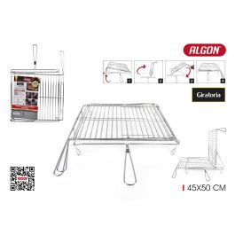Parrilla BBQ Giratoria Cromada 45x50 cm - Algon BBQ (4 Unidades) Precio: 76.89000055. SKU: B1A5XFNKXV