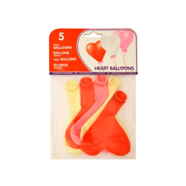Blanca Globo Corazón 100% Latex Biodegradable Bolsa 5 Unidades Precio: 1.49999949. SKU: B1D2MP8JQ8