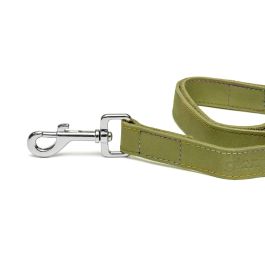Gloria Correa Oasis 60 cm X 30 mm Verde para Perro Cuero Reforzado Mosquetón Seguro