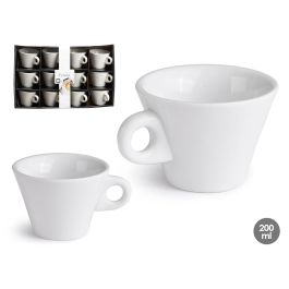 Taza Porcelana Alta 200 Ml Vessia 11X7CM (48 Unidades) Taza Porcelana Alta 200 Ml Vessia 11X7CM (48 Unidades)