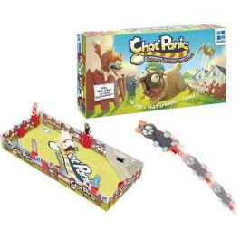 Juego de mesa - MEGABLEU - Chat'Panic - Mueve a tu gato hacia adelante, evita al perro Moloss' Juego de mesa - MEGABLEU - Chat'Panic - Mueve a tu gato hacia adelante, evita al perro Moloss'