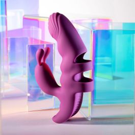 Vibrador Doble Estimulación Evolved Playboy Morado Vibrador Doble Estimulación Evolved Playboy Morado