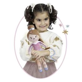 Decuevas Silla de muñeca con muñeca de cuerpo blando, apta para muñecas de hasta 50 cm