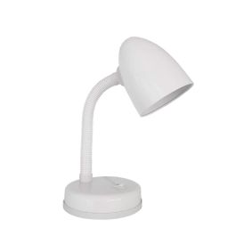 Flexo de sobremesa modelo amsterdam e27 60 W color blanco edm Precio: 15.49999957. SKU: S7915377