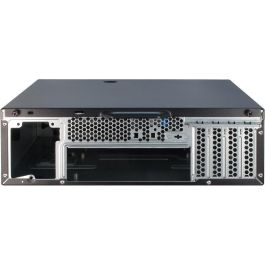 Inter-Tech IT-503 Mini Torre PC - micro ATX/Mini-ITX, Negro para Hogar/Oficina con USB 2.0/3.2 Gen 1