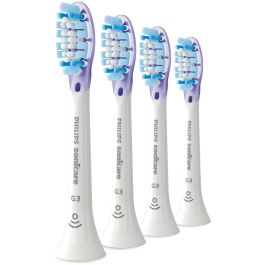 Philips HX9054/17 Cabezales de Cepillo Sonicare G3 Premium Gum Care Blanco - Suave - Paquete de 4 unidades