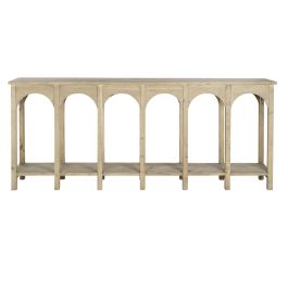 Recibidor DKD Home Decor Marrón 210 x 38 x 90 cm