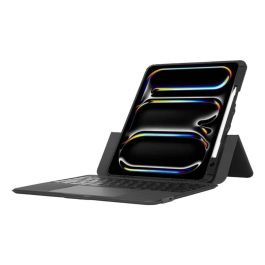 Targus VersaVu Teclado Funda con Trackpad, Retroiluminación y Protección contra Caídas para iPad Pro 13" (M4) Español Bluetooth Negro
