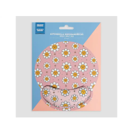 Mr Wonderful Alfombrilla de Ratón Ergonómica de Gel con Reposamuñecas Antideslizante y Bordes Reforzados 250x230 mm