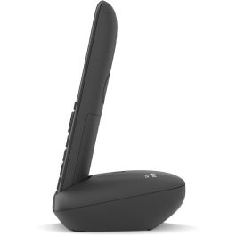 Gigaset C575 schwarz schnurlos analog DECT - Teléfono inalámbrico con Pantalla TFT, Altavoz, Agenda 200 contactos, Negro