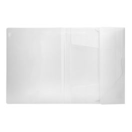 Carpeta Liderpapel Gomas Solapas 34964 Polipropileno Din A4 Transparente Translucido