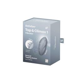 Masajeador Satisfyer Tap & Climax Azul Masajeador Satisfyer Tap & Climax Azul