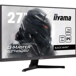 Iiyama G2745QSU-B2 Monitor Gaming 27" IPS Wide Quad HD 2560x1440 1ms 100Hz 300cd/m² Negro Iiyama G2745QSU-B2 Monitor Gaming 27" IPS Wide Quad HD 2560x1440 1ms 100Hz 300cd/m² Negro