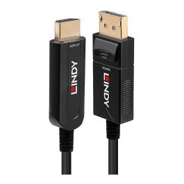 Lindy Cable Híbrido de Fibra Óptica DisplayPort 1.2 a HDMI 18G de 10m, Soporte 4K UHD y Conversión Activa Precio: 249.49999987. SKU: B19EPJDW44