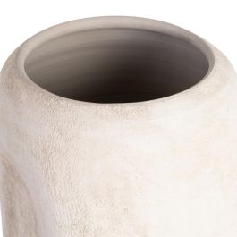 Jarrón Crema Cerámica Decoración 18 X 18 X 60 cm
