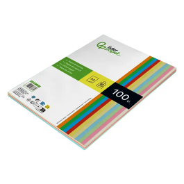 Liderpapel Papel Color A3 80gr Surtido Paquete 100 Hojas