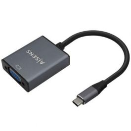 AISENS - CONVERSOR ALUMINIO USB-C A VGA, USB-C/M-HDB15/H, GRIS, 15CM Precio: 10.50000006. SKU: B1FE5VKRF6