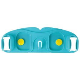 Je cherche une Idee Colgador Escoba Adhesivo con 2 Ranuras y Gancho, Colores Surtidos, 30x4,5x10 cm