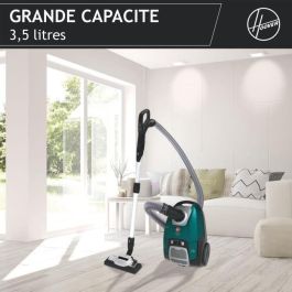 Hoover He530alg Aspiradora con bolsa 850W, 69dB, 3.5L, Filtro HEPA13, Antialergias Mascotas, Parquet, Miniturbo