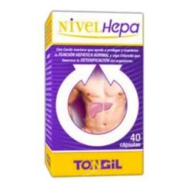 TONGIL Nivelhepa, Suplemento hepático con Cardo Mariano y Chlorella para detoxificación, 40 cápsulas Precio: 19.9914099. SKU: B122CQGF2Q