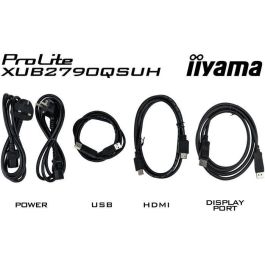 Monitor para PC - IIYAMA - XUB2790QSUH-B1 - 27 QHD - IPS - 100Hz - 0.4ms - USB-C - Soporte ajustable Monitor para PC - IIYAMA - XUB2790QSUH-B1 - 27 QHD - IPS - 100Hz - 0.4ms - USB-C - Soporte ajustable