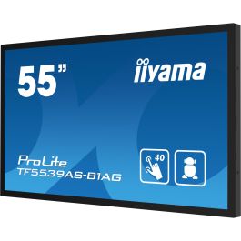 iiyama 55" Pantalla Táctil PCAP 40 Puntos 4K UHD (3840x2160) Android 11 OS IPS Antirreflejos 24/7 Táctil Cristal/Guantes
