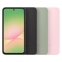 Samsung Funda Silicona Galaxy A56 5G Rosa - Funda Protectora Resistente a Impactos y Rayones, Compatible con Samsung A56