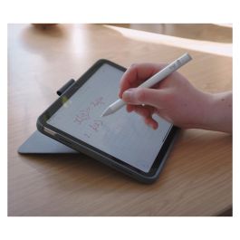Logitech Crayon - Lápiz Digital para iPad con USB-C, Tecnología Apple Pencil, Compatible con iPad Pro/Air/10ª Gen, Recargable, Sensible a la Inclinación, Rechazo de Palma, Plata