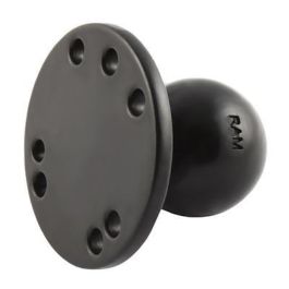 RAM Mounts Base de Bola Redonda de Acero Inoxidable 1.5" RAM-202SU con Patrón de Orificios AMPS Universal Precio: 36.88999963. SKU: B16B6G3SN4