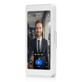 Ubiquiti Pantalla Táctil PoE 5" para Intercomunicador y Control de Acceso, Gestión de Visitas, Montaje Interior 720x1280p