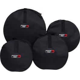 Gator Set Fundas Batería Bop Nylon 12"x14"x18" + 14"x5.5" para Transporte y Protección