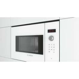 Microondas de empotrar BOSCH SER4 BFL523MW1F Blanco 59,4 x 31,7 x 38,2 cm Microondas de empotrar BOSCH SER4 BFL523MW1F Blanco 59,4 x 31,7 x 38,2 cm