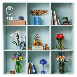 LEGO Icons 10329 Plantas Diminutas Set de Construcción Ornamental para Adultos