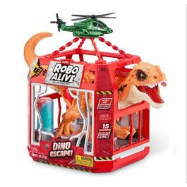 Zuru ZUR4894680033276 Juego de Captura Dino Escape: Atrapa Dinosaurios en la Naturaleza con Trampas y Armas