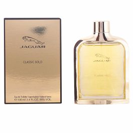 Jaguar Classic Gold Eau de Toilette Vaporizador para Hombre 100 ml, Fragancia Aromática Amaderada y Fresca Jaguar Classic Gold Eau de Toilette Vaporizador para Hombre 100 ml, Fragancia Aromática Amaderada y Fresca