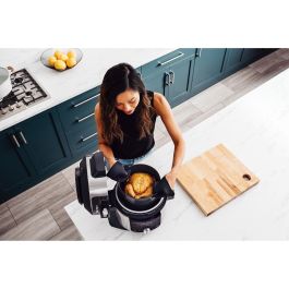 Ninja OL750EU Olla Eléctrica Multifunción 14 en 1 7.5L SmartLid Multi Cooker Foodi MAX, Cocina a Presión y Freidora de Aire