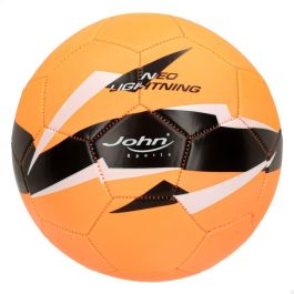 Balón de Fútbol John Sports World Star 5 Ø 22 cm Cuero Sintético (12 Unidades)