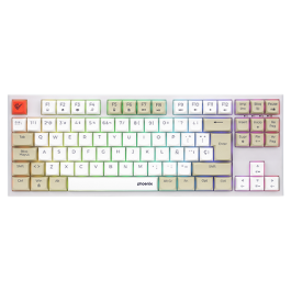 Teclado Gaming Royal Pbt Mecanico Blanco Teclado Gaming Royal Pbt Mecanico Blanco