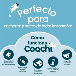 Coachi Silbato de Adiestramiento Canino con Sonido Distintivo, Ligero y Compacto, con Correa Reflectante Ajustable para Perros y Cachorros Azul Oscuro