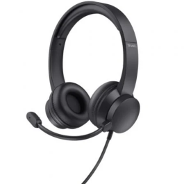 Trust Auriculares Ayda Estéreo Jack 3.5 mm Con Micrófono Ajustable Negro Precio: 15.49999957. SKU: B1EVNK9AEZ