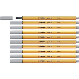 Stabilo Rotulador Point 88 Gris Medio Caja 10 Unidades Precio: 7.49999987. SKU: B1AT8KE8TE